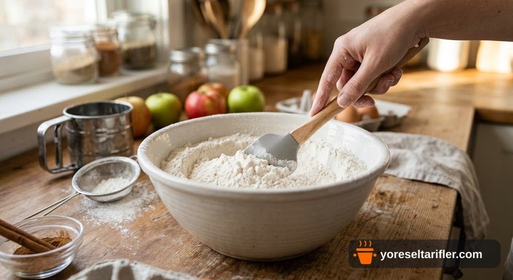 Yumuşacık Elmalı Tarçınlı Kek Tarifi — Adım 1