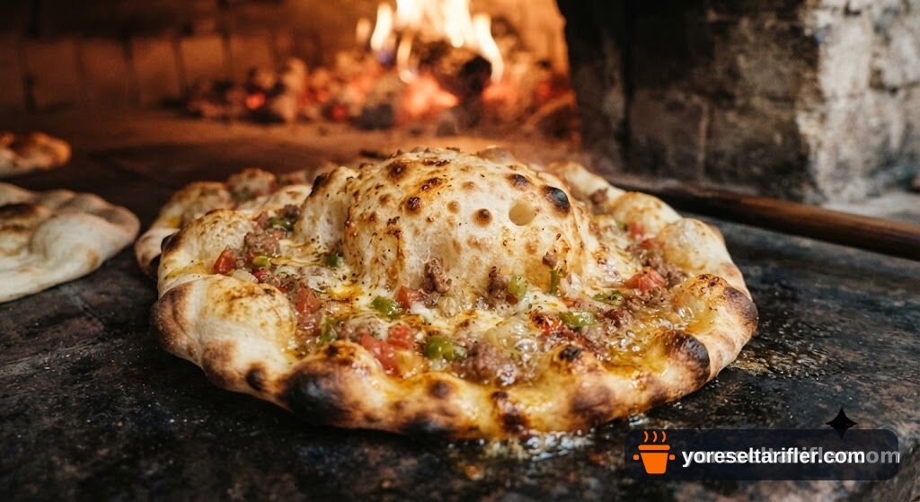 Yumuşacık Etli Kaşarlı Pide Tarifi — Adım 3