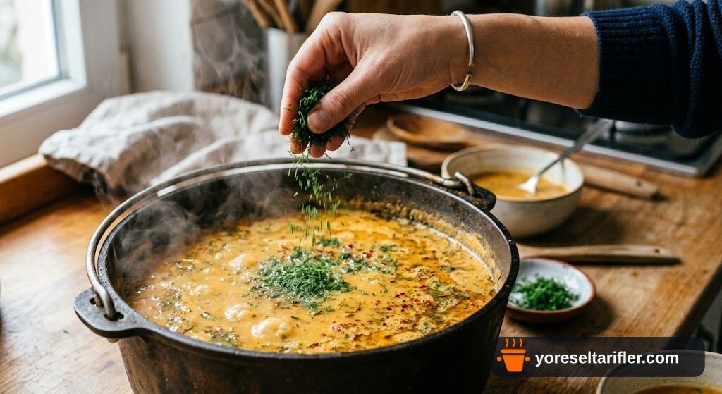 Yumuşacık Etli Lahana Çorbası Tarifi — Adım 5