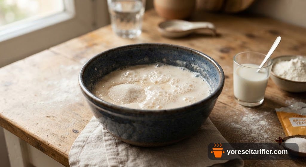 Yumuşacık Mayalı Açma Tarifi — Adım 1