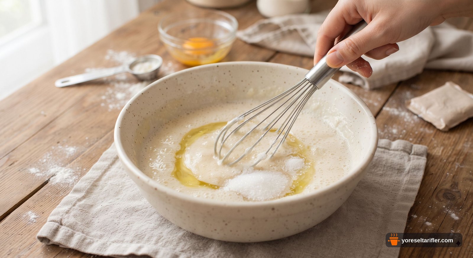 Yumuşacık Mayalı Poğaça Tarifi — Adım 2