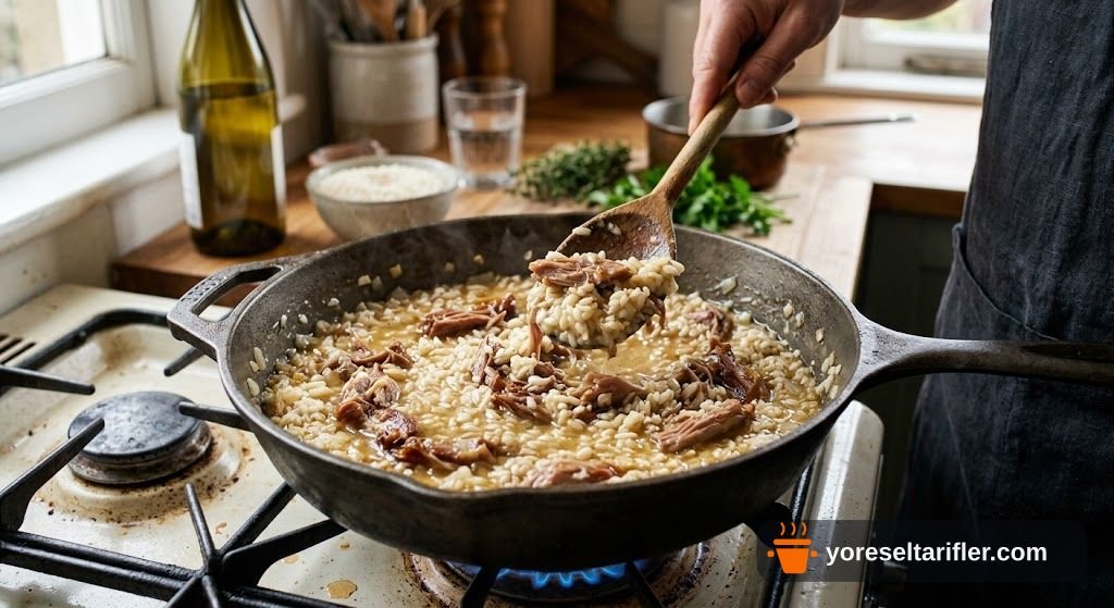 Yumuşacık Ördek Etli Arancini Tarifi — Adım 2