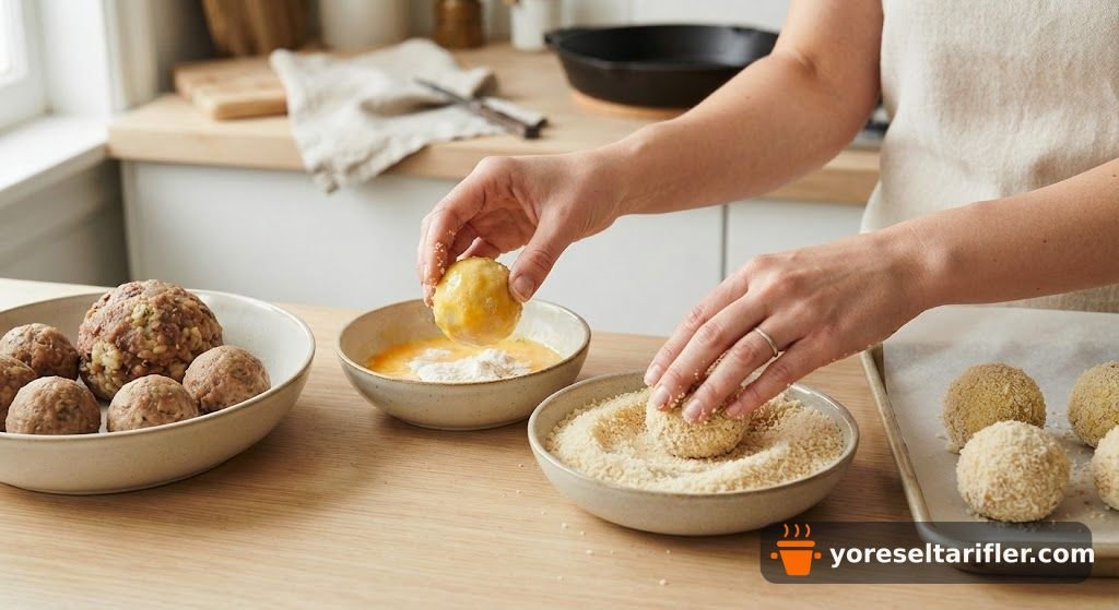 Yumuşacık Ördek Etli Arancini Tarifi — Adım 4
