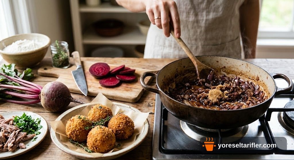 Yumuşacık Ördek Etli Arancini Tarifi — Adım 5