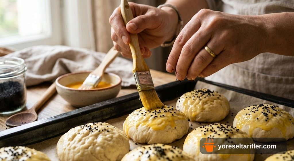 Yumuşacık Peynirli Poğaça Hamur İşi Tarifi — Adım 6