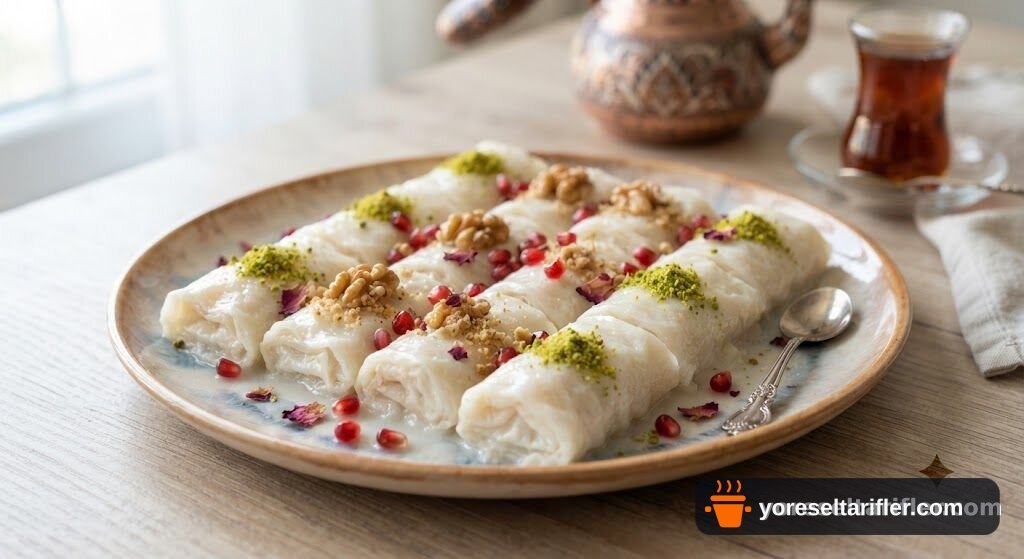 Yumuşacık Rulo Güllaç Tarifi — Adım 6