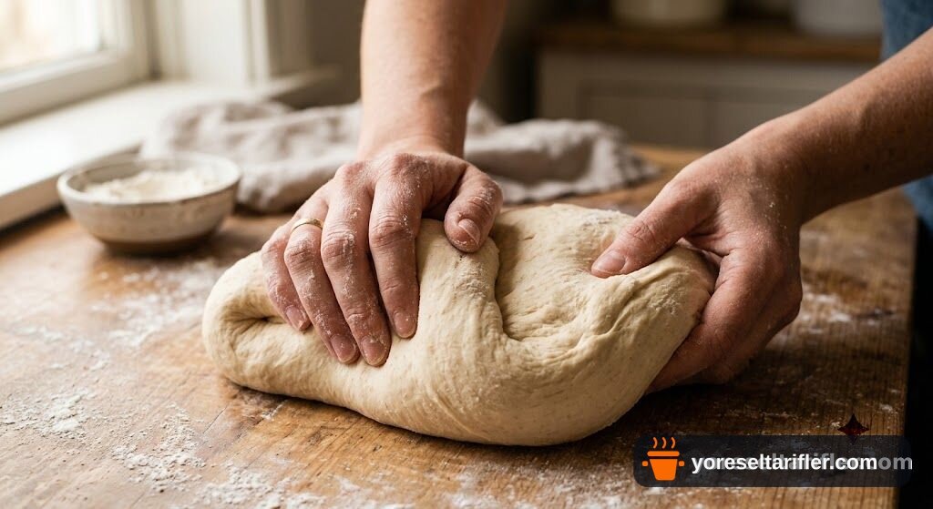 Yumuşacık Sandviç Ekmeği Tarifi — Adım 1