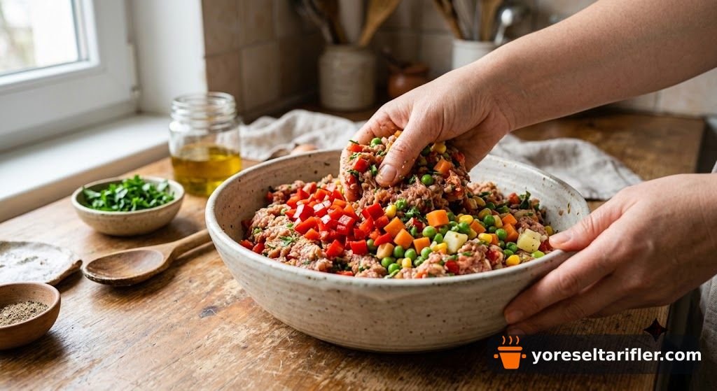 Yumuşacık Sebzeli Hindi Rosto Tarifi — Adım 3