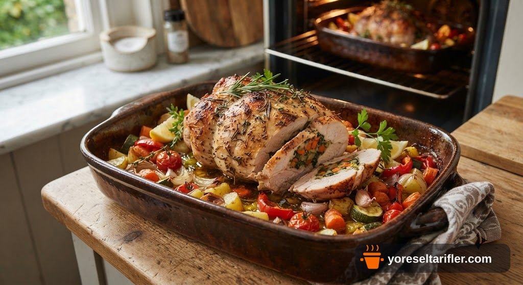 Yumuşacık Sebzeli Hindi Rosto Tarifi — Adım 5