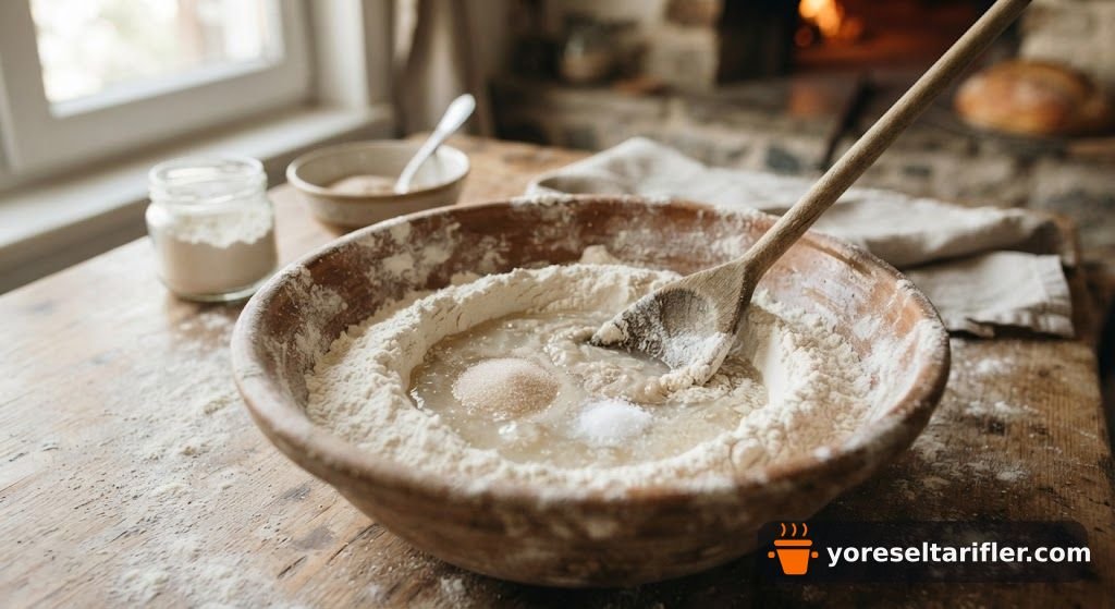 Yumuşacık Taş Fırın Ekmegi Tarifi — Adım 2