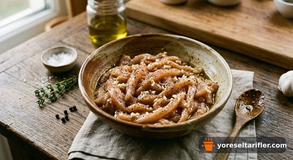 Yumuşacık Tavuklu Çökertme Kebabı Tarifi — Adım 1