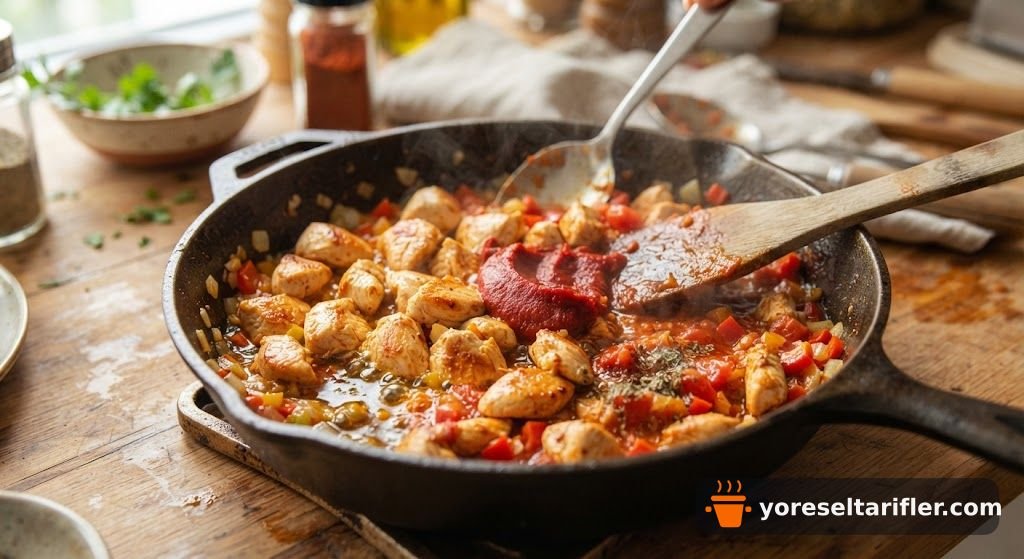 Yumuşacık Tavuklu İslim Kebabı Tarifi — Adım 5