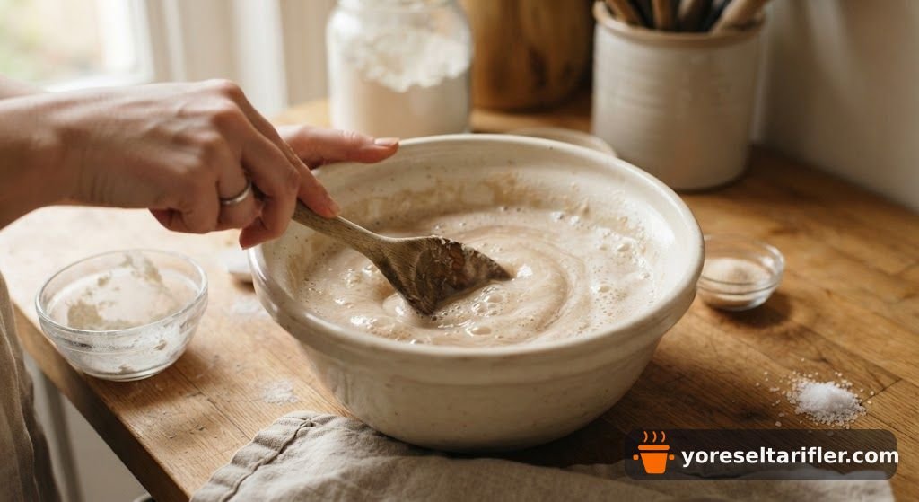 Yumuşacık Tavuklu Poğaça Tarifi — Adım 1