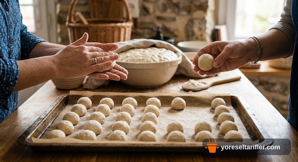 Yumuşacık Tavuklu Poğaça Tarifi — Adım 5
