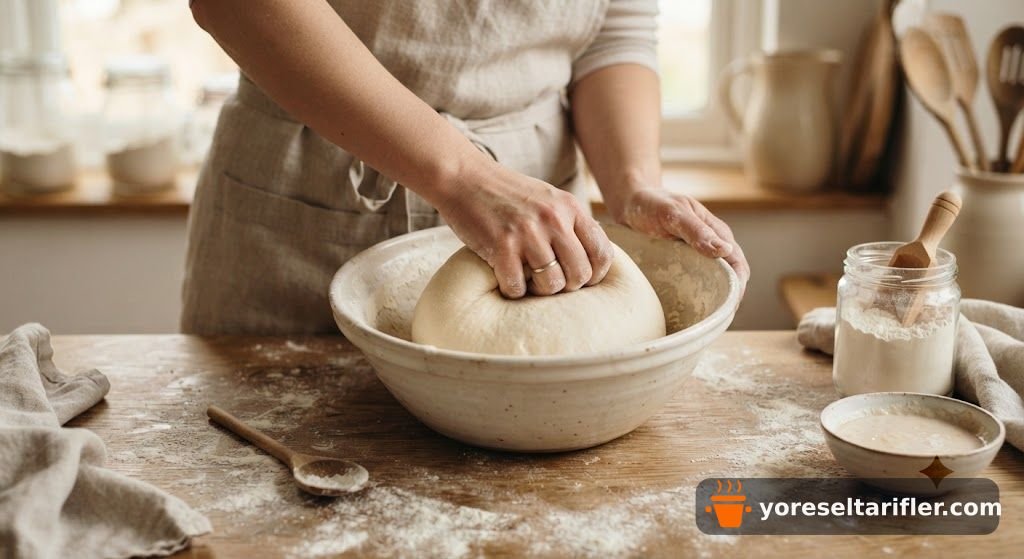 Yumuşacık Tereyağlı Hamburger Ekmeği Tarifi — Adım 2