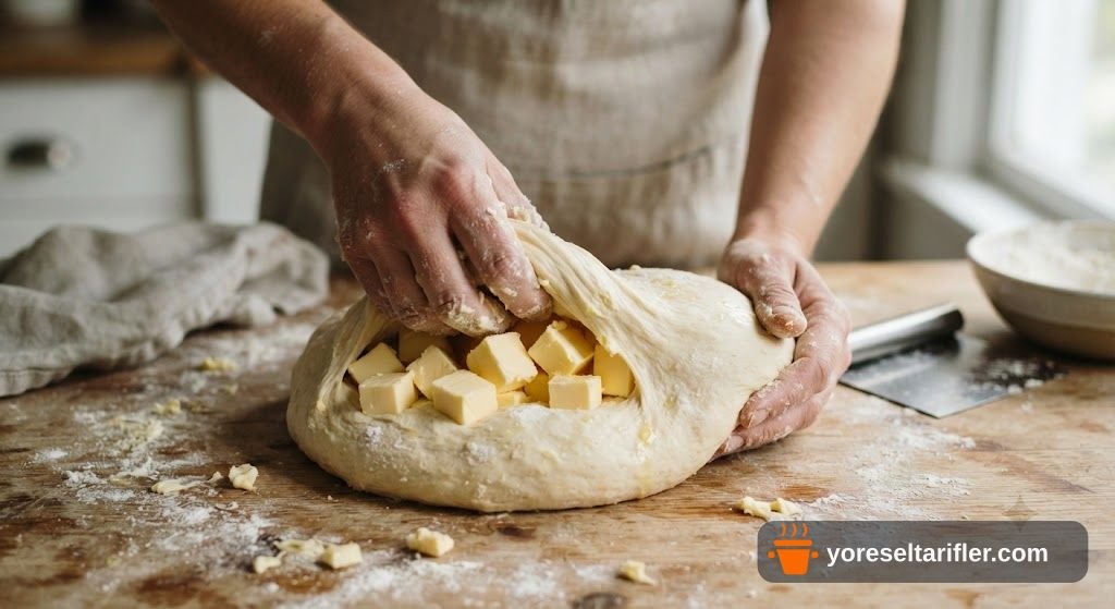 Yumuşacık Tereyağlı Hamburger Ekmeği Tarifi — Adım 3