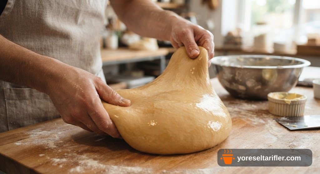 Yumuşacık Tereyağlı Hamburger Ekmeği Tarifi — Adım 4