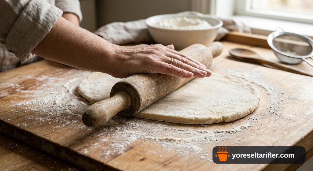 Yumuşak Dokulu Dağ Kekikli Margarita Pizza Tarifi — Adım 2