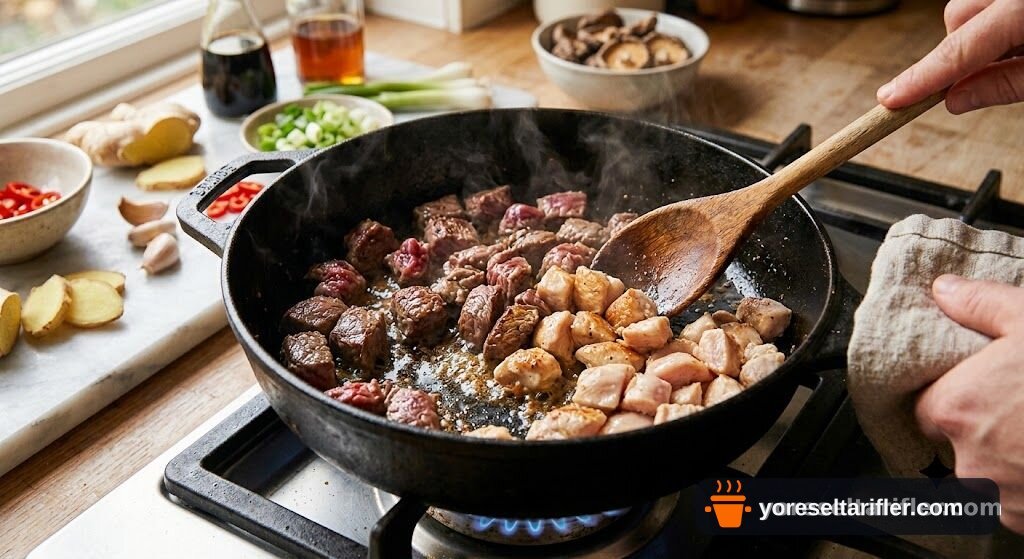 Zencefilli Acılı Ekşili Çorba Tarifi — Adım 4