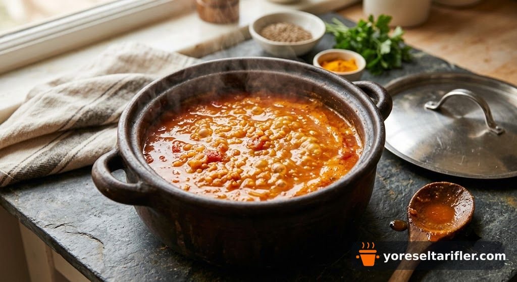 Zerdaçallı Kimyonlu Mercimek Çorbası Tarifi — Adım 2