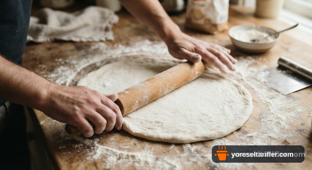 Zerdeçallı Altın Kırışık Ekmek Tarifi — Adım 4