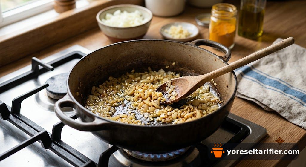 Zerdeçallı Kremalı Mercimek Çorbası Tarifi — Adım 2