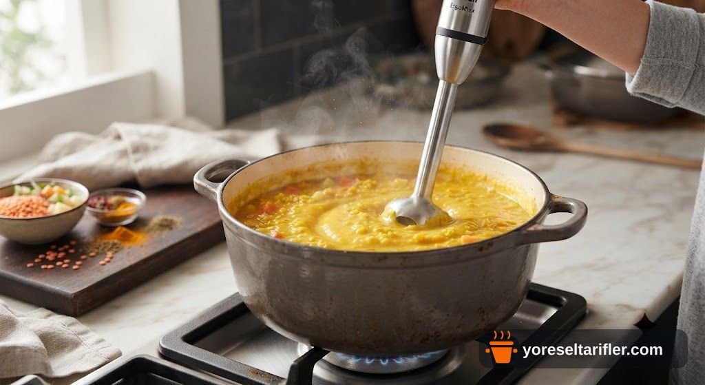 Zerdeçallı Mercimek Çorbası Tarifi — Adım 3