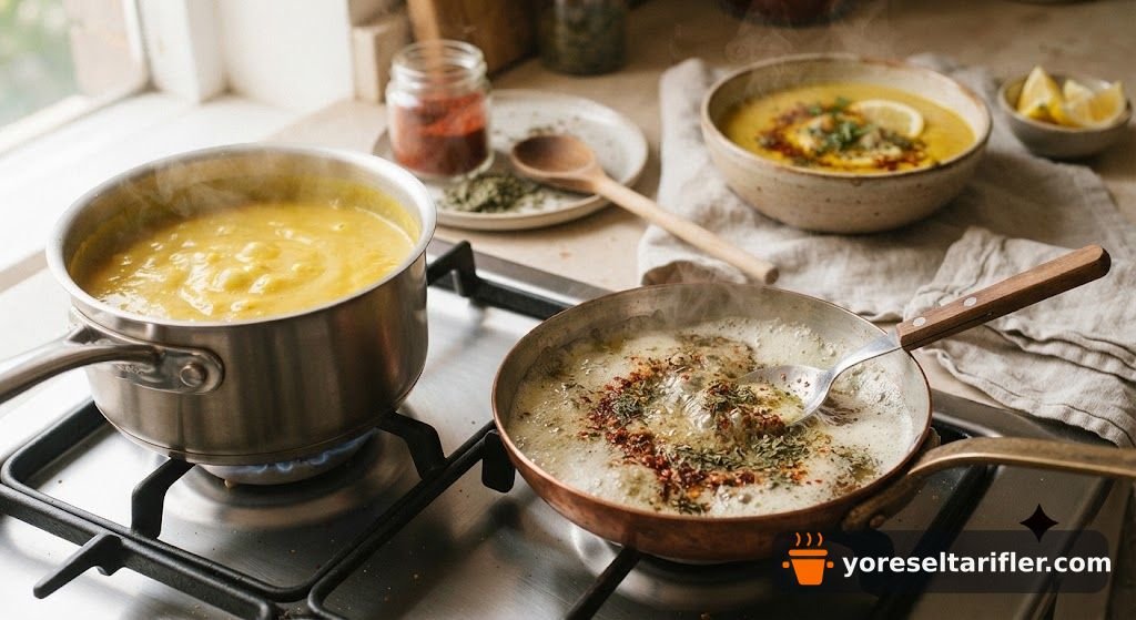 Zerdeçallı Mercimek Çorbası Tarifi — Adım 5