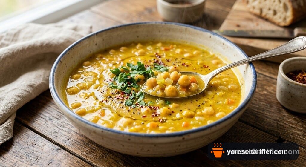 Zerdeçallı Nohut Çorbası Tarifi — Adım 3