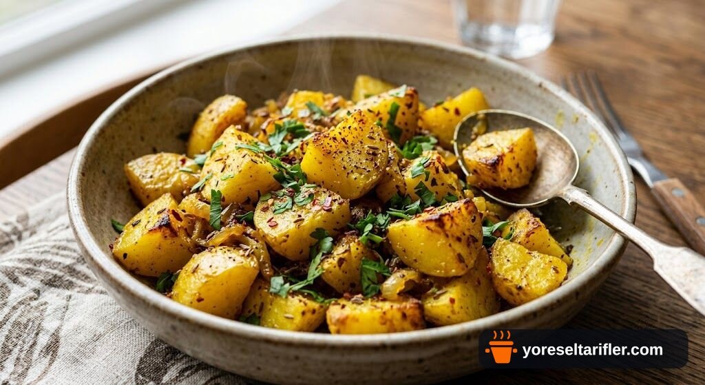 Zerdeçallı Patates Kavurması Tarifi — Adım 5