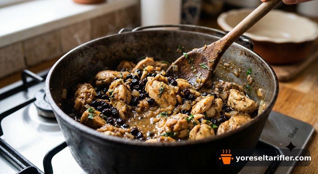 Zerdeçallı Tavuklu Pilav Tarifi — Adım 6