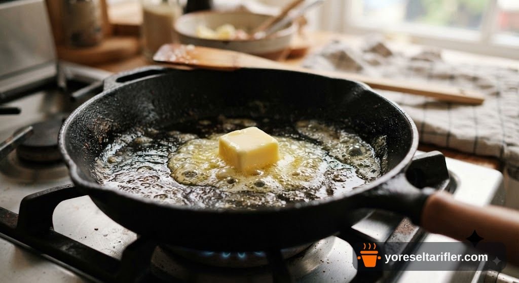 Zeytinli ve Otlu Omlet Tarifi — Adım 3