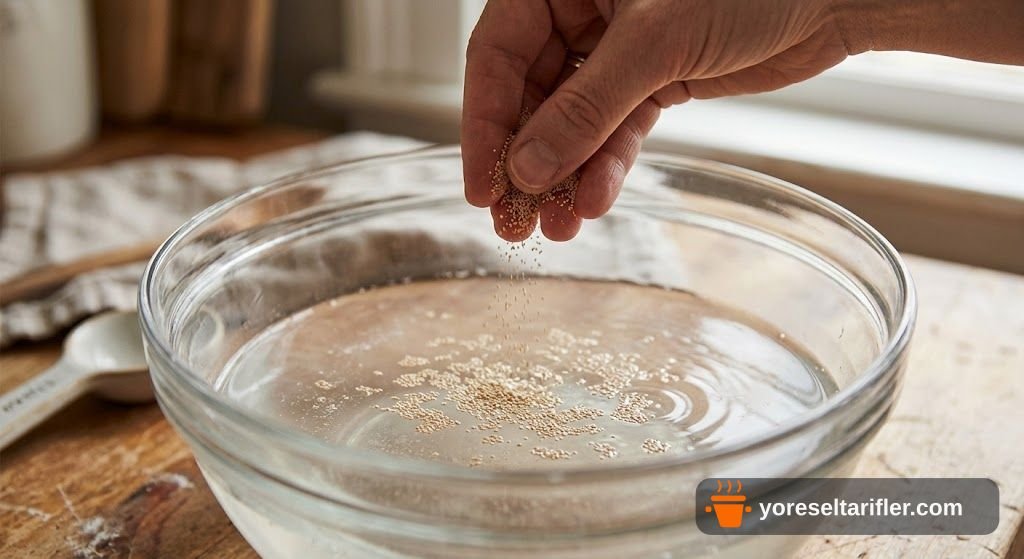 Zeytinyağlı Biberiyeli Focaccia Tarifi — Adım 2