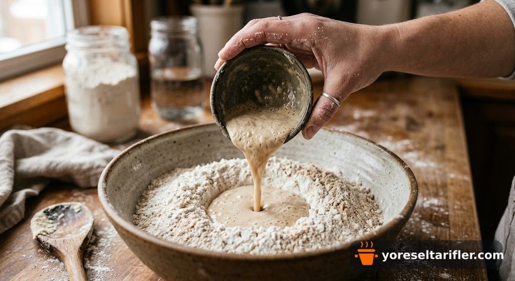 Zeytinyağlı Biberiyeli Focaccia Tarifi — Adım 3