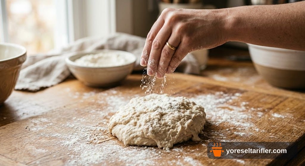 Zeytinyağlı Biberiyeli Focaccia Tarifi — Adım 4