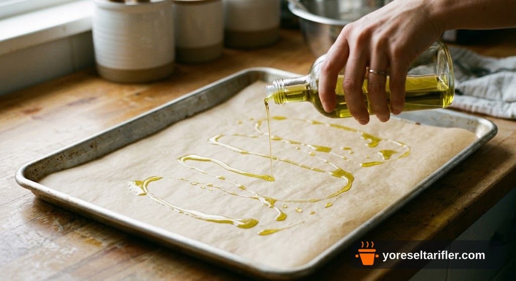 Zeytinyağlı Biberiyeli Focaccia Tarifi — Adım 6