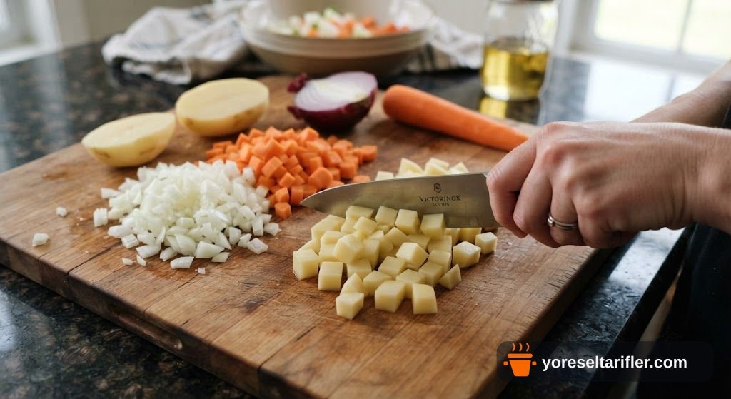 Zeytinyağlı Börülce Pilaki Tarifi — Adım 1