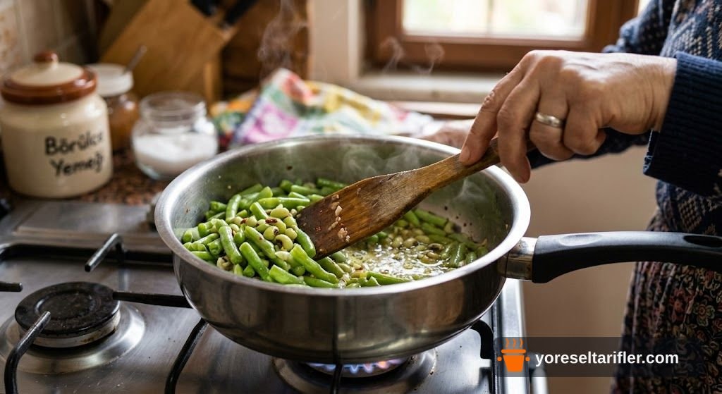 Zeytinyağlı Börülce Pilaki Tarifi — Adım 3