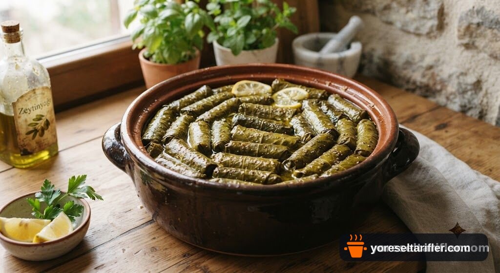 Zeytinyağlı Karalahana Sarması Tarifi — Adım 8