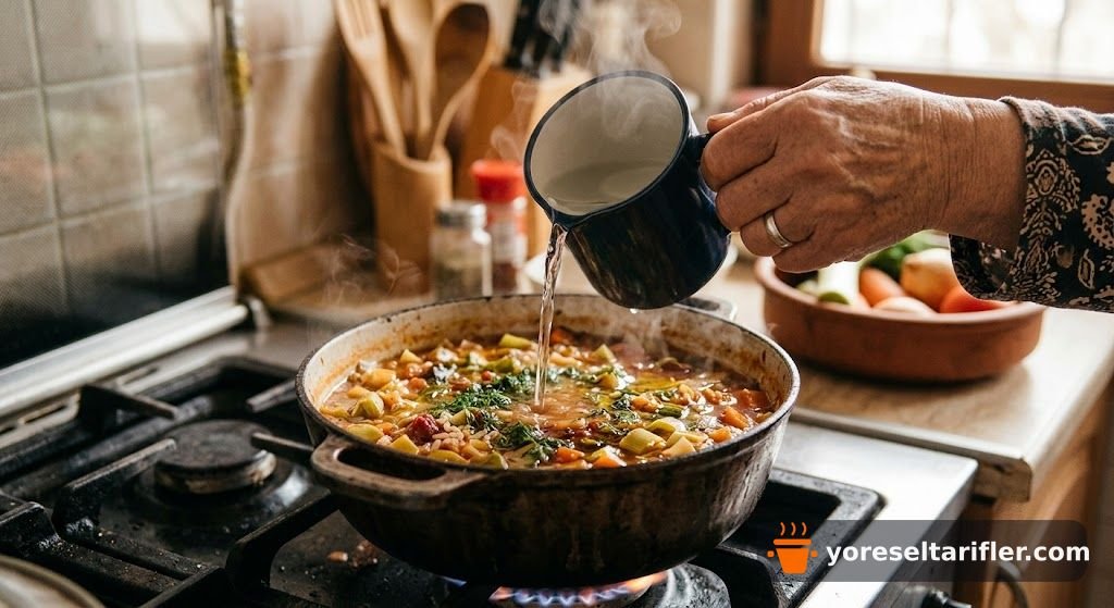 Zeytinyağlı Pırasa Yemeği Tarifi — Adım 6